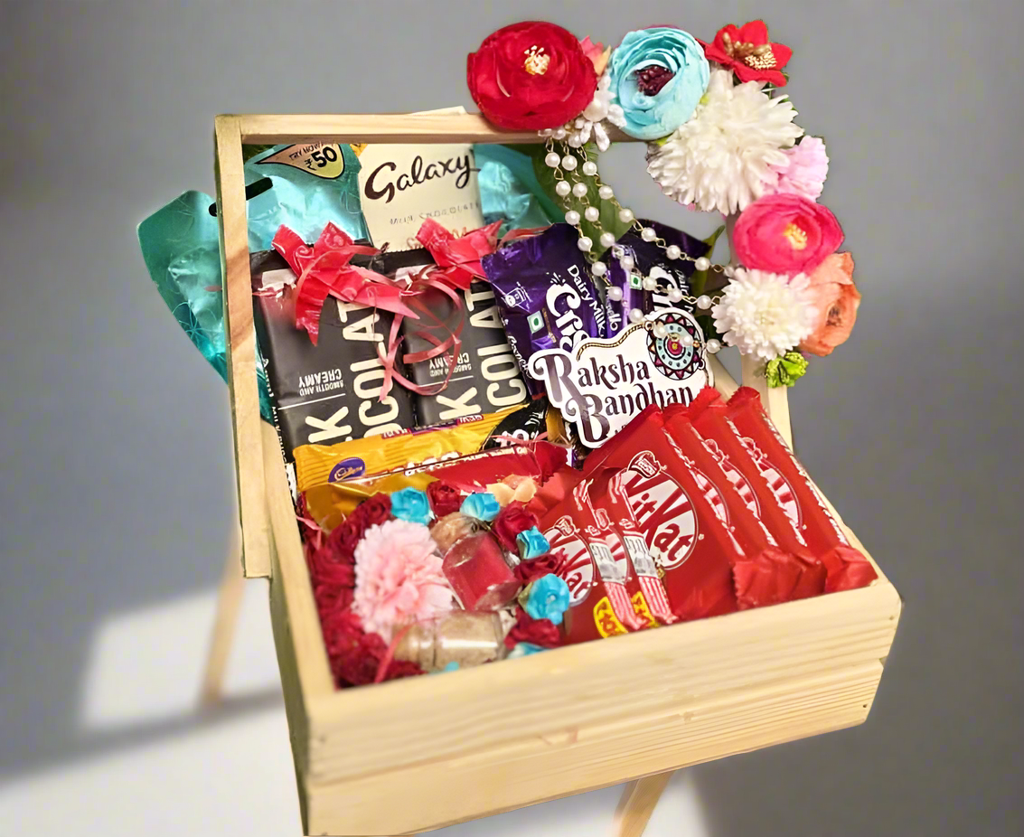 Rakhi chocolate hamper