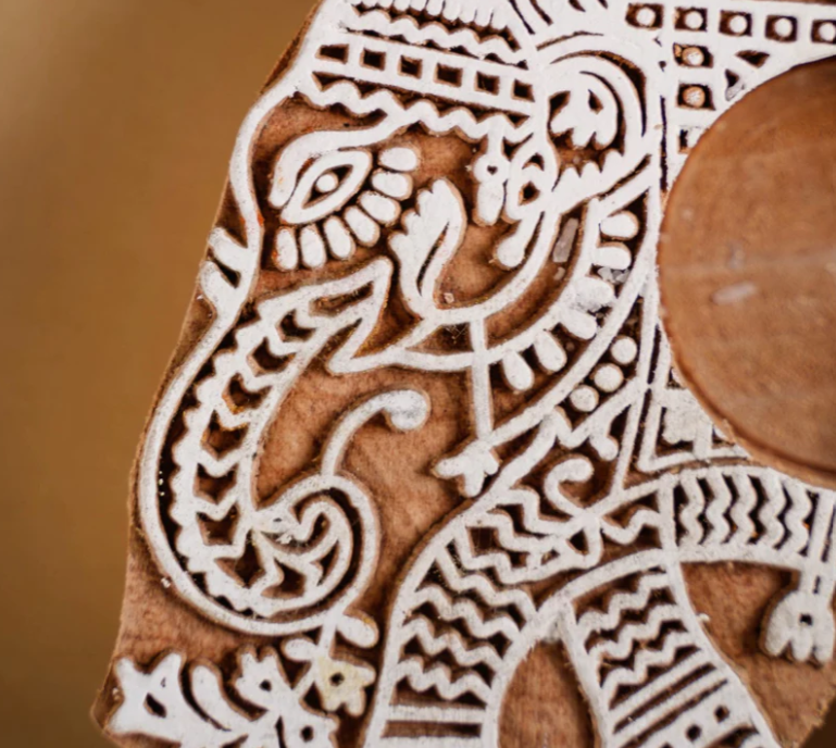 Wooden Elephant Decorative Candle Holder Set Of 2