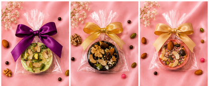 Customised Rakhi chocolate hamper with bhai bhabhi rakhi and roli chawal