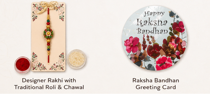 Rakhi hand chocolate hamper in wooden box