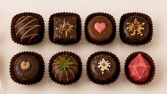 Rakhi hand chocolate hamper in wooden box