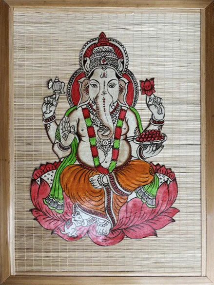 Ganesha : Wall decor Framed