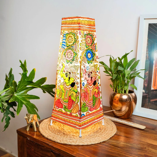 Ganesha Leather Lamp