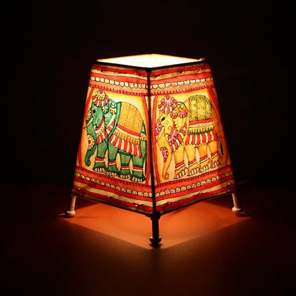 Maharaja Leather Lamp