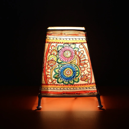 Floret Leather Lamp