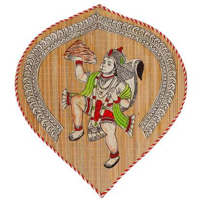 Hanuman Ji Bamboo Art