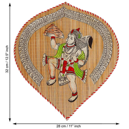 Hanuman Ji Bamboo Art